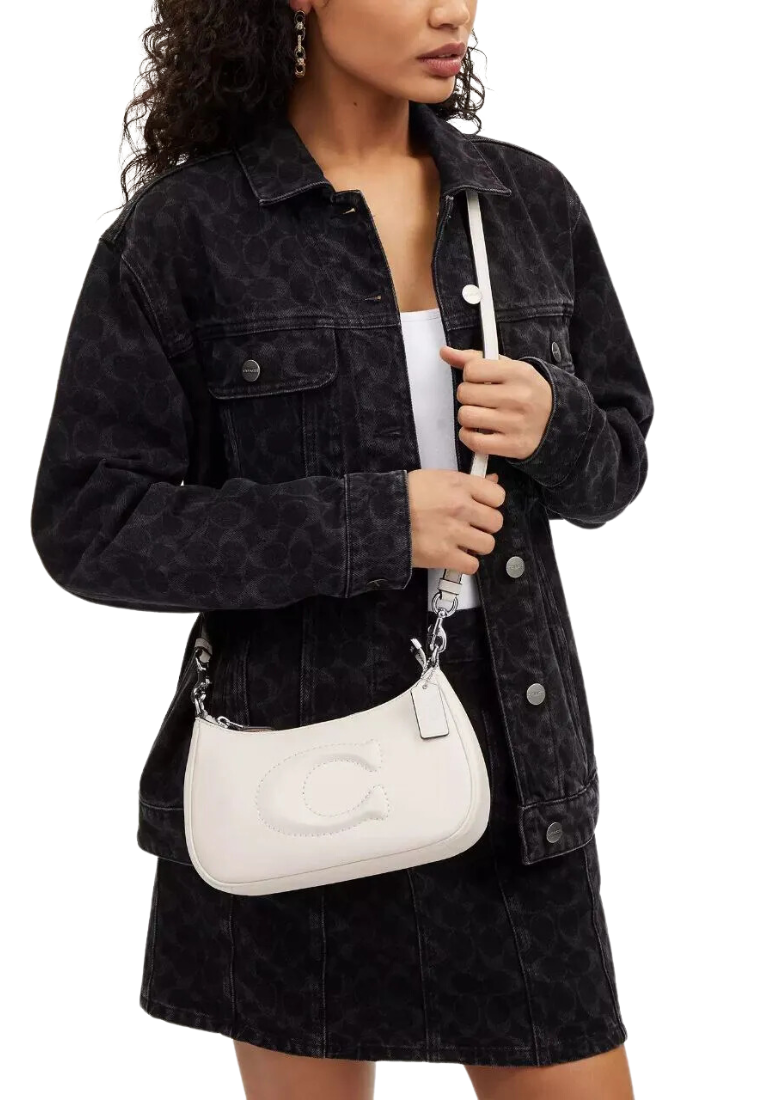 Coach Teri Shoulder Bag In Chalk CR099