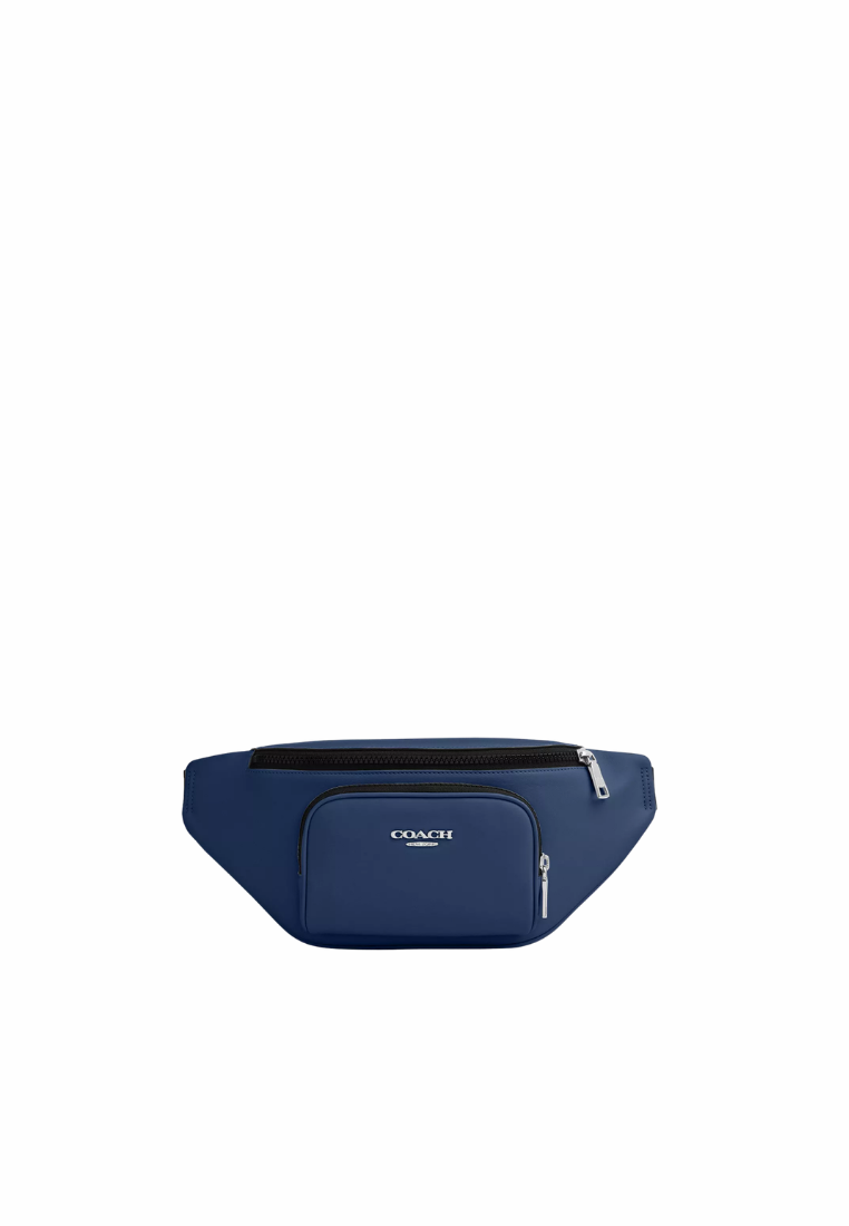( PREORDER ) Coach Racer Small Belt Bag In Deep Blue CBI47