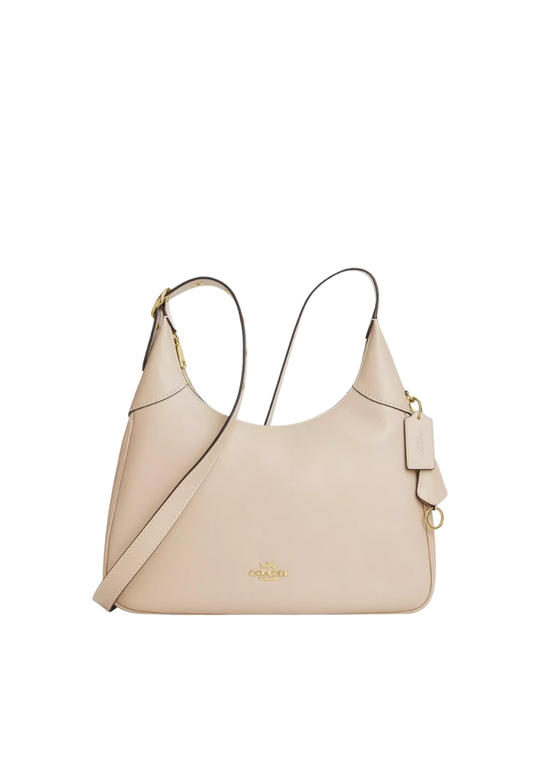 ( PREORDER ) Coach Ella Shoulder Bag In Oat CCE48