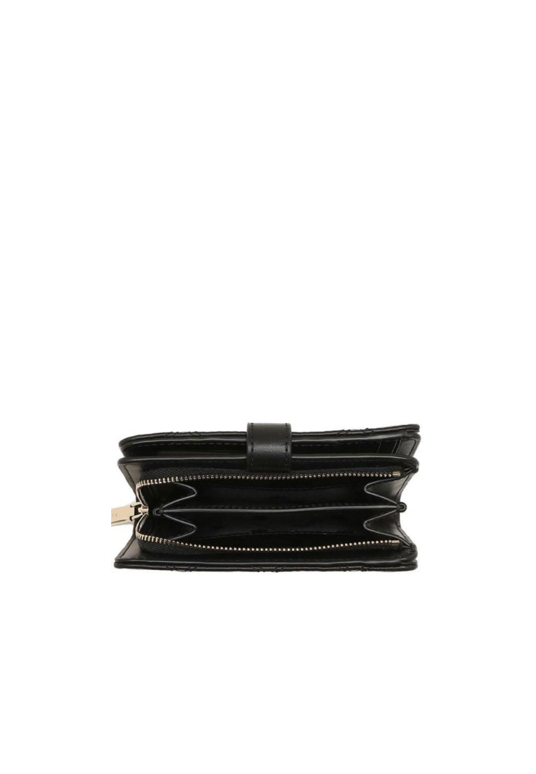 Kate Spade Carey Medium Compact Wallet In Black Multi KG424