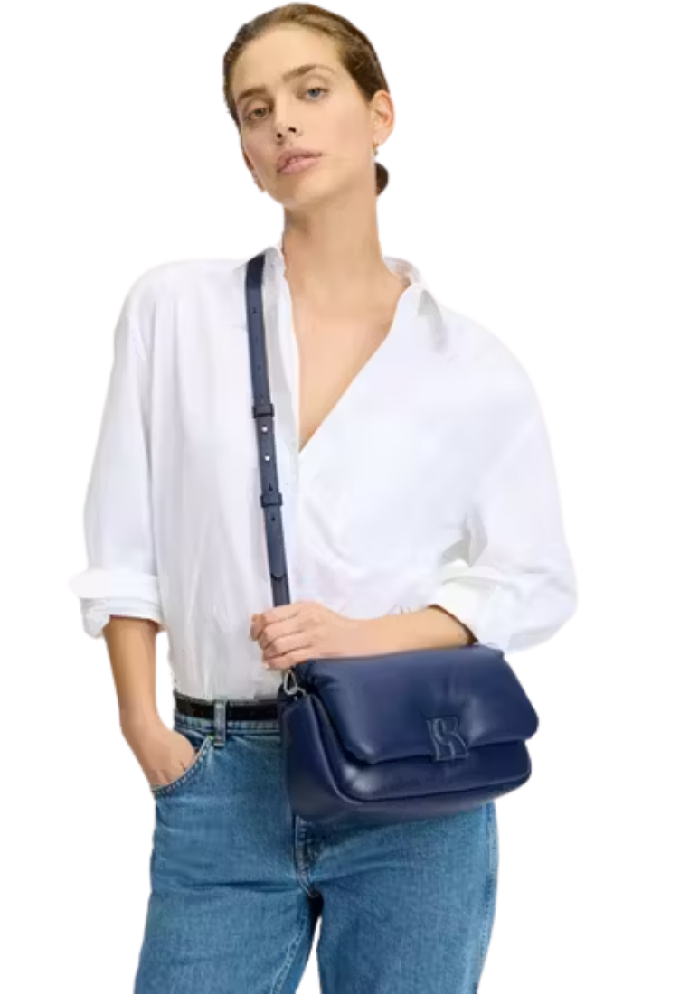 ( PREORDER ) Kate Spade Dakota Puffy Leather Crossbody Bag In Deep Lake KI075