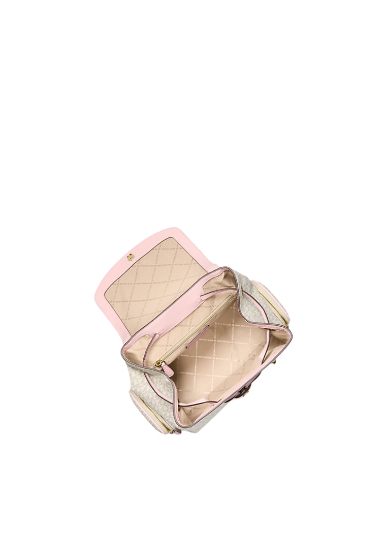 ( PREORDER ) Michael Kors Jet Set Large Logo Backpack In Powder Blush 35T1GTTB3B