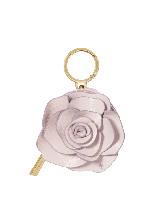 ( PREORDER ) Kate Spade Flora 3D Bag Charm In Lilac Moon KM586
