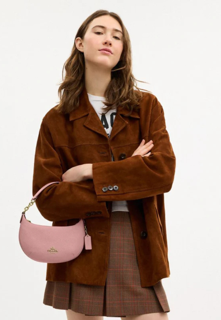 Coach Mini Payton Shoulder Bag In Pink Petal CEL08