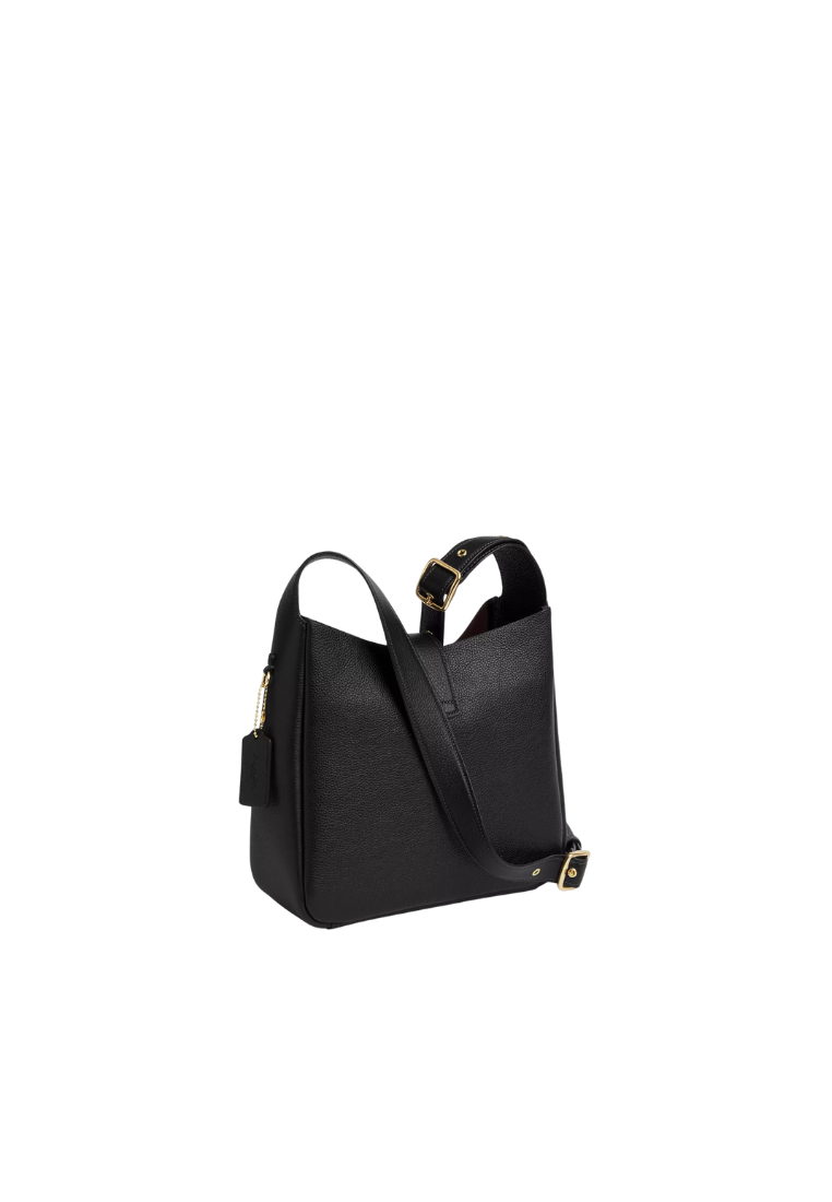 ( PREORDER ) Coach Hadley Convertible Crossbody Bag In Gold Black CW002