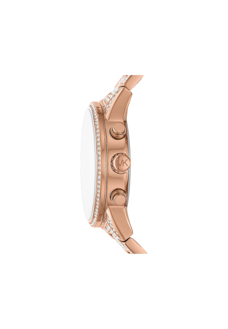 ( PREORDER ) Michael Kors Bryant PavÃ© Rose Gold-Tone PavÃ© watch In Rose Gold MK6748
