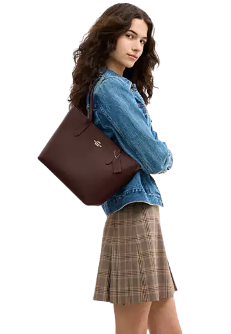 Coach Medium City Tote Bag In Maple CDX83