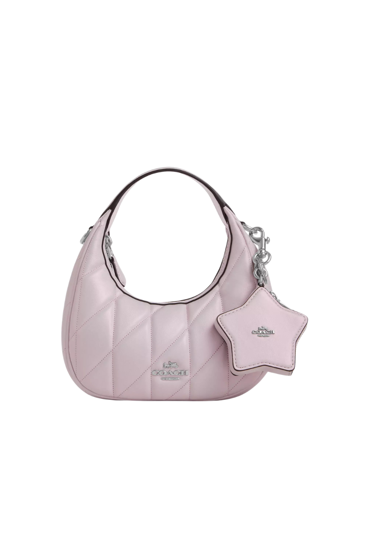 ( PREORDER ) Coach Star Bag Charm In Silver Pink CBL91
