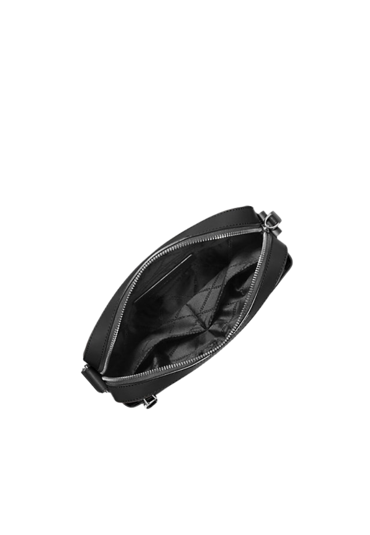 ( PREORDER ) Michael Kors Hudson Pebbled Leather Utility Crossbody bag In Black 33T4LHDC5L