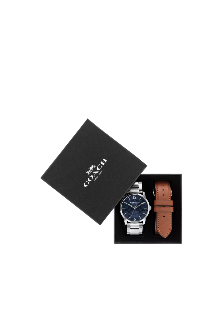 ( PREORDER ) Coach Keane Watch Gift Set In Saddle CCT22