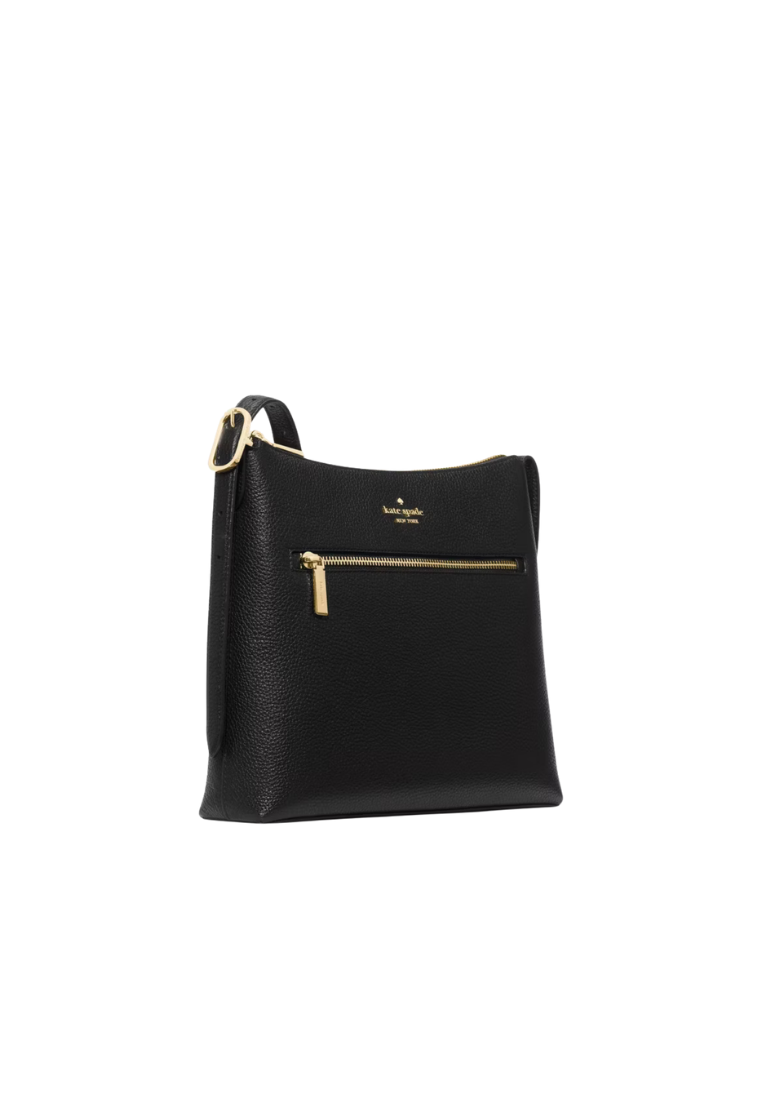 Kate Spade 454 Large Swingpack Buckle Crossbody Bag In Black KM715