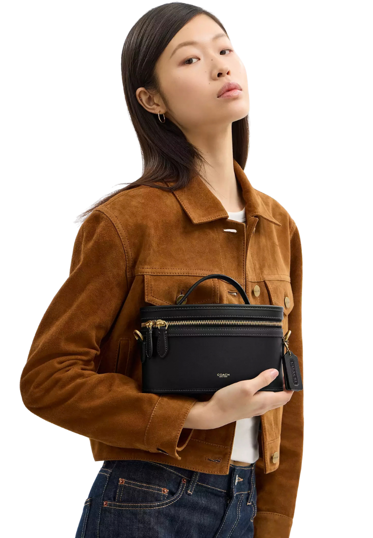 ( PREORDER ) Coach Trail Crossbody Bag In Black CBG93