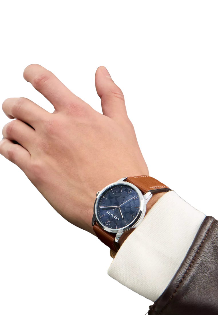 ( PREORDER ) Coach Keane Watch Gift Set In Saddle CCT22