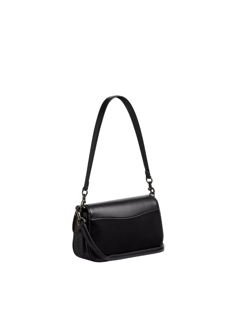 ( PREORDER ) Coach Harper Shoulder Bag In Gunmetal Black CCE65