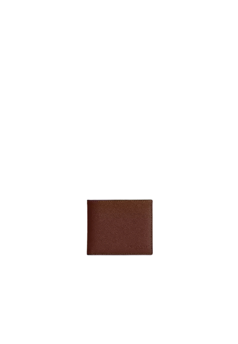 Coach ID Billfold Wallet In Chestnut CEB80
