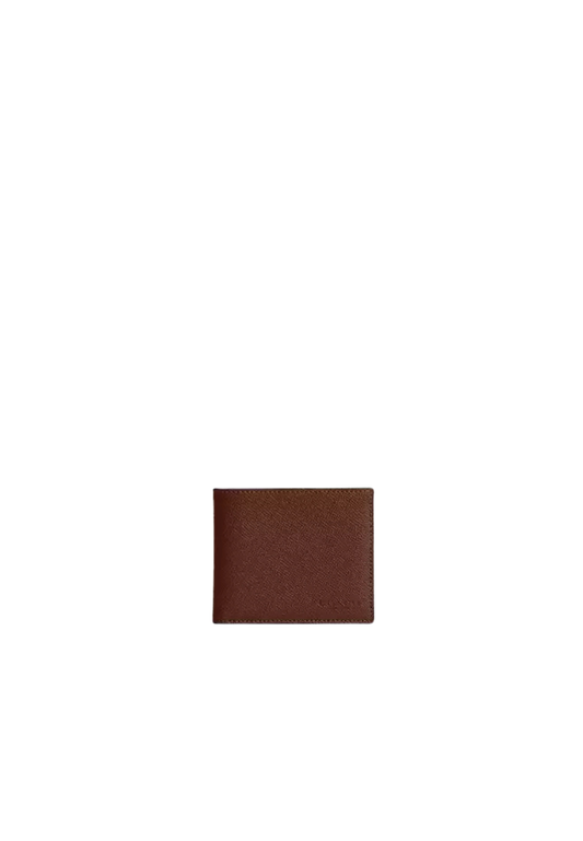 Coach ID Billfold Wallet In Chestnut CEB80