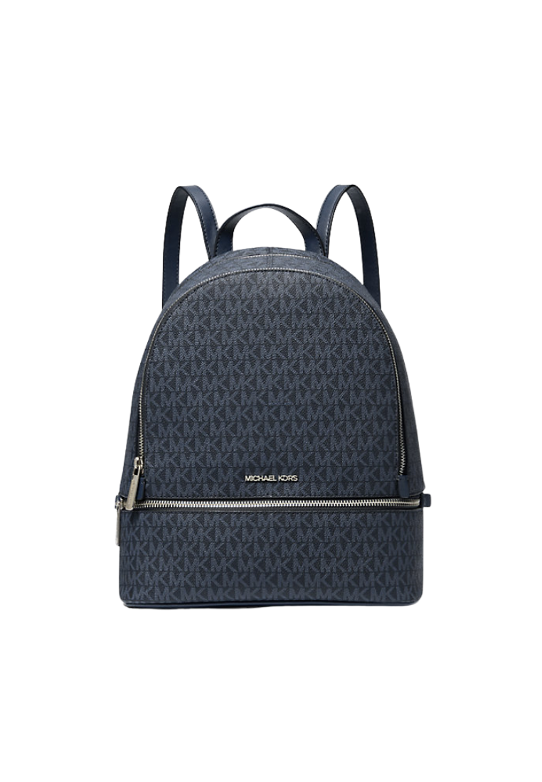Michael Kors Rhea Medium Signature Logo Backpack In Admiral 35S5SRAB2B