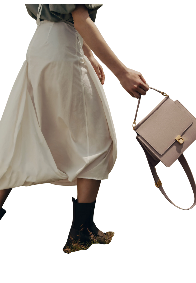 ( PREORDER ) Polene Numero Sept Crossbody Bag In Taupe