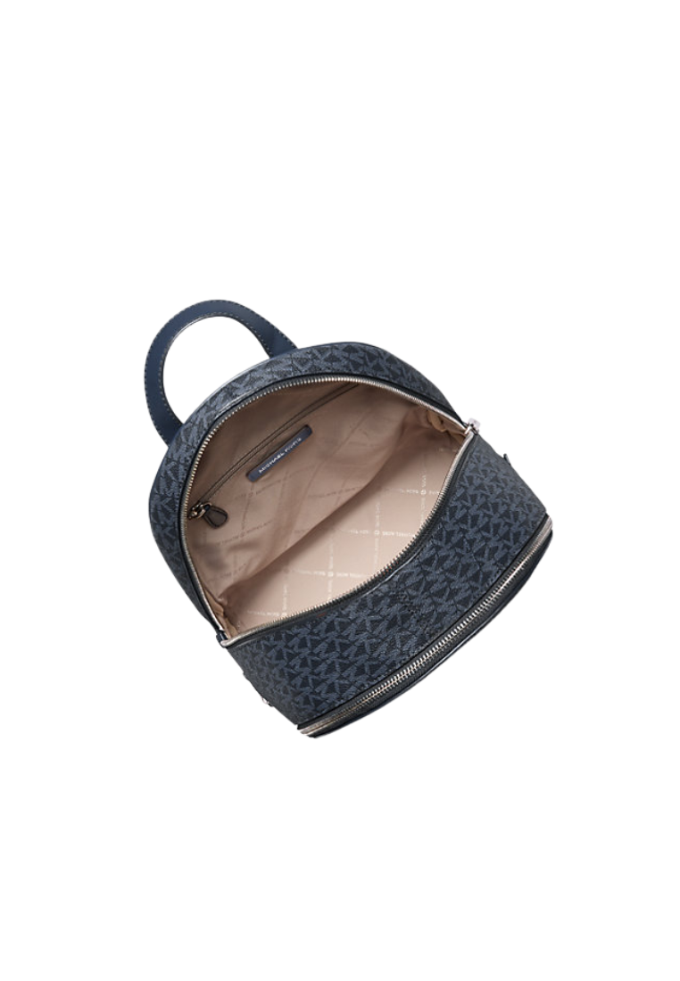 Michael Kors Rhea Medium Signature Logo Backpack In Admiral 35S5SRAB2B