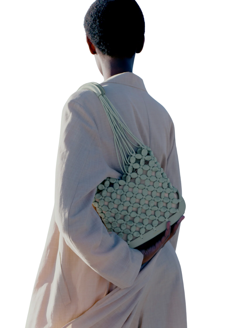 ( PREORDER ) Polene Sole Shoulder Bag In Sea Foam
