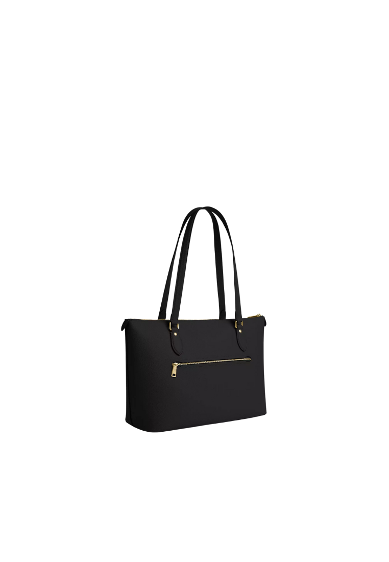 ( PREORDER ) Coach Gallery Tote Bag In Gold Black CV402