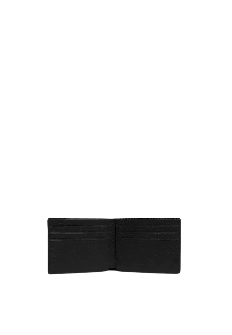 ( PREORDER ) Coach Slim In Signature Leather Wallet In Black C1234