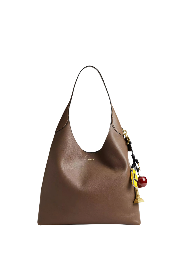 ( PREORDER ) Coach Small New York Cluster Bag Charm In Brass Multi CY402