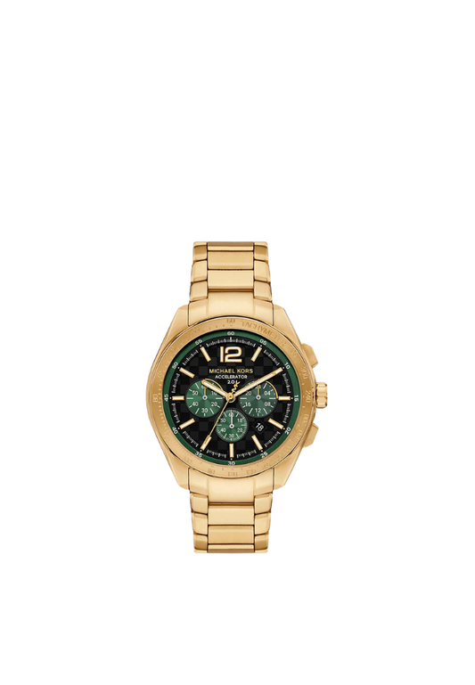 ( PREORDER ) Michael Kors Oversized Accelerator 2.0 Gold-Tone Watch In Gold MK9177