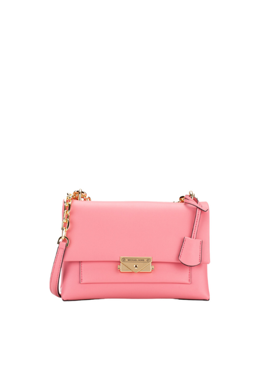 Michael Kors Cece Medium Flap Shoulder Bag In Tea Rose 35F2G0EF8O