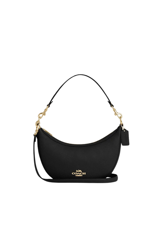 Coach Aria Shoulder Bag In Black CO996