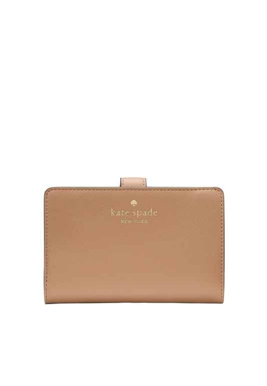 Kate Spade Schuyler Medium Wallet Bifold In Light Fawn KG676