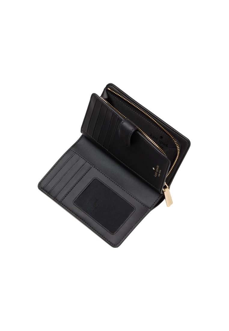 Kate Spade Schuyler Medium Wallet Bifold In Black KG676