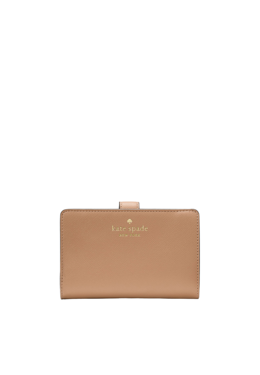 Kate Spade Schuyler Medium Wallet Bifold In Light Fawn KG676