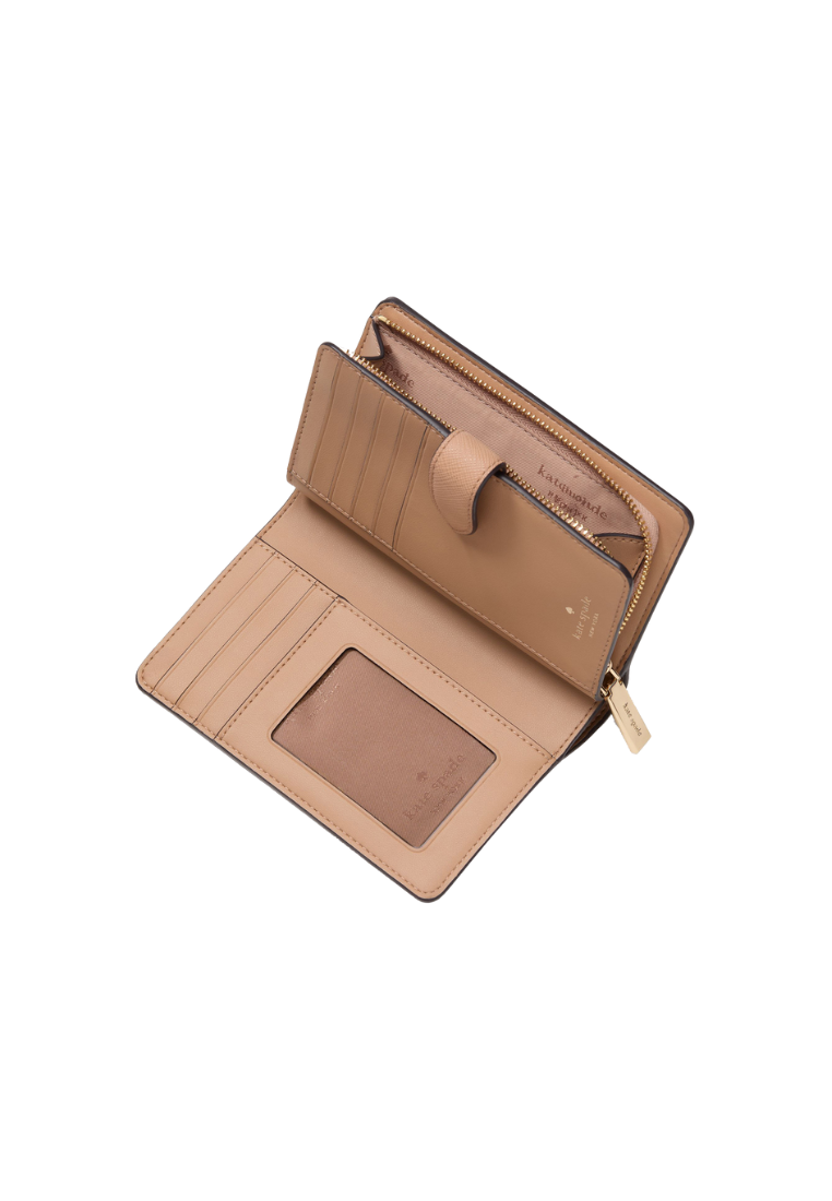 Kate Spade Schuyler Medium Wallet Bifold In Light Fawn KG676