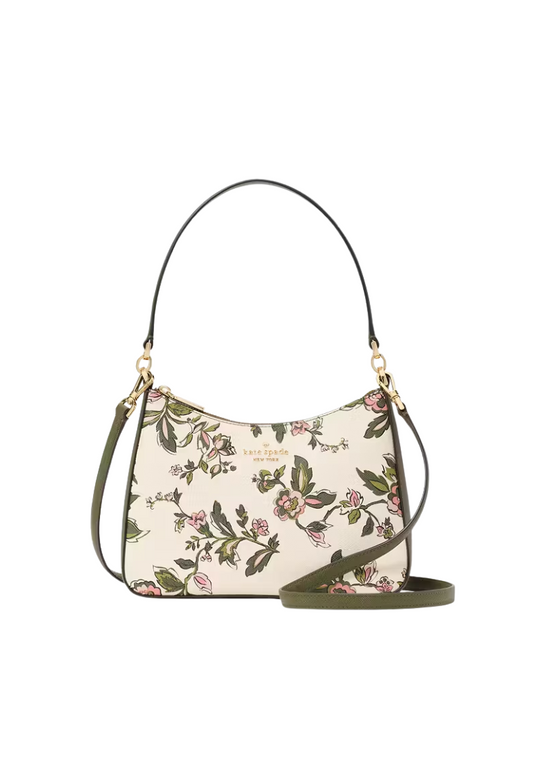 Kate Spade Margot Floral Shoulder Bag In Meringue Multi KL809