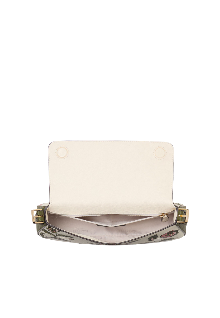 Kate Spade Madison Floral Small Handbag In Meringue Multi KL811