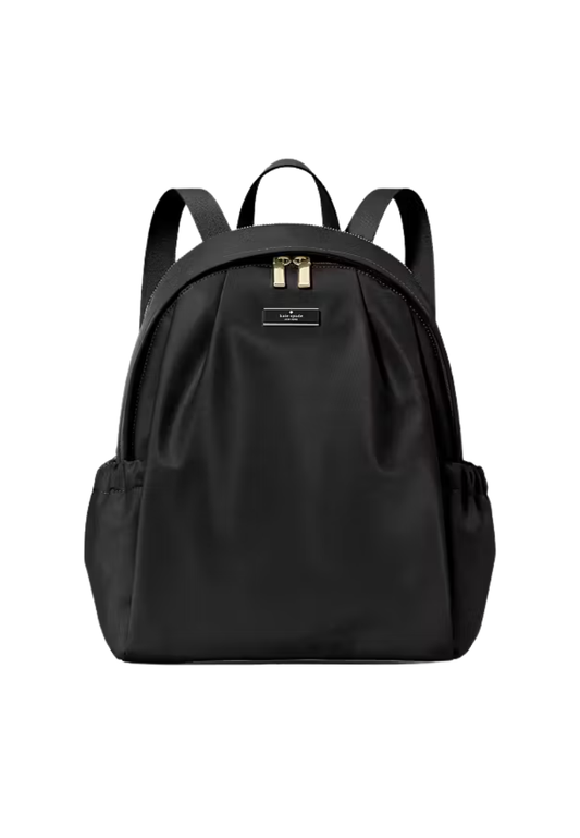 Kate Spade Carter Nylon Large Backpack In Black KL962