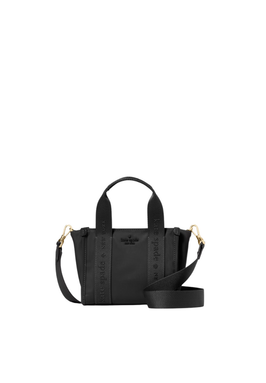 Kate Spade Kip Mini Leather Tote Bag In Black KL936