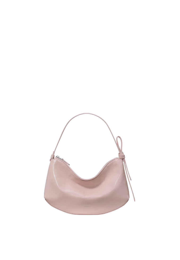 ( PREORDER ) Kate Spade Loop Crinkle Patent Shoulder Bag In Morning Beach KO358