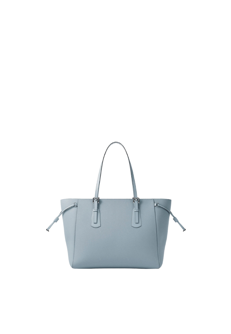 ( PREORDER ) Michael Kors Voyager Large Saffiano Leather Tote Bag In Pale Ocean 35R6SV6T7L