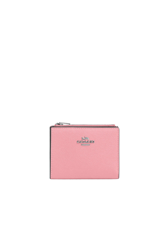 Coach Bifold Purse In Flower Pink CR983