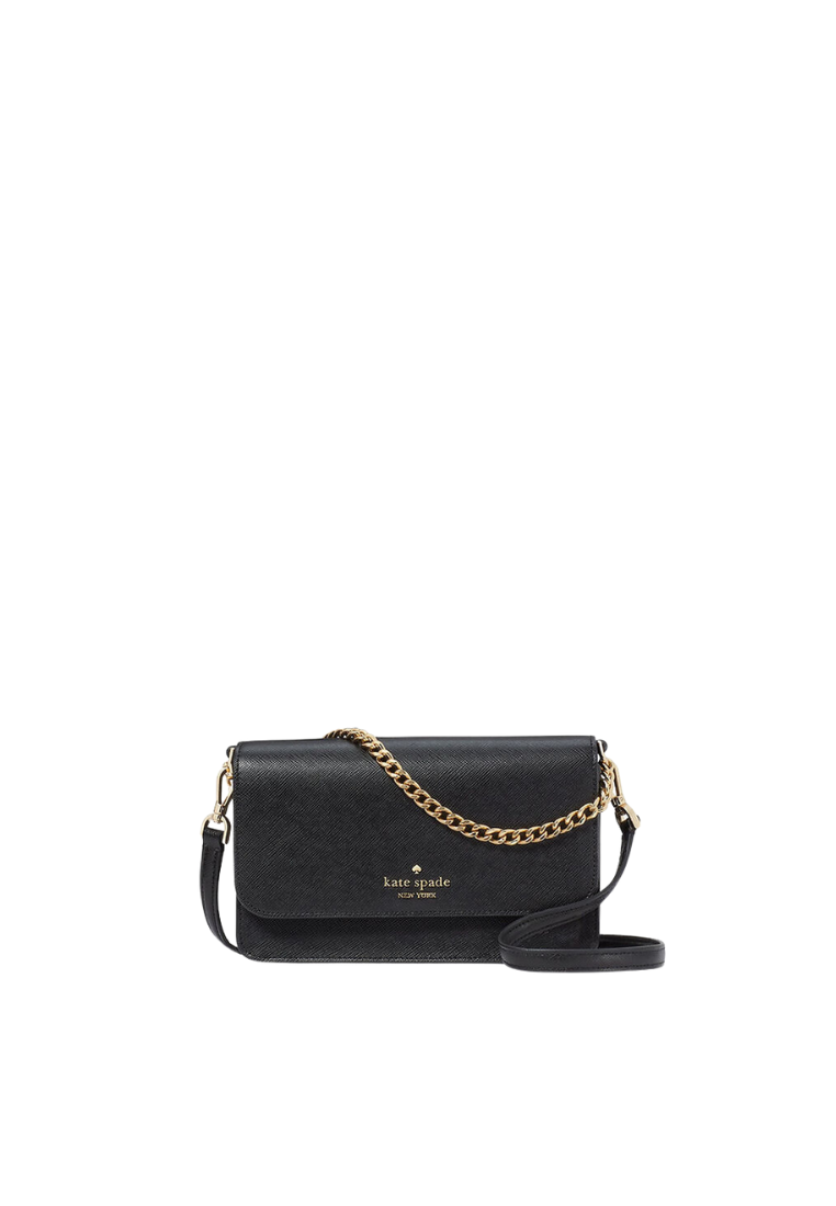 Kate Spade Madison Small Flap Crossbody Bag In Black KC586