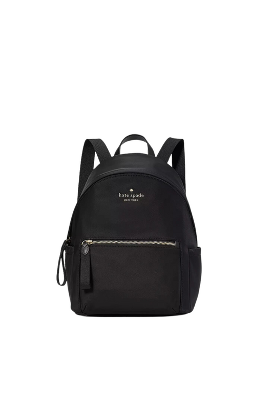 Kate Spade Chelsea Medium Backpack Nylon In Black KC522