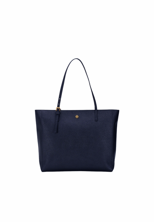 Tory Burch Emerson Large Tote Bag In Tory Navy 1501782