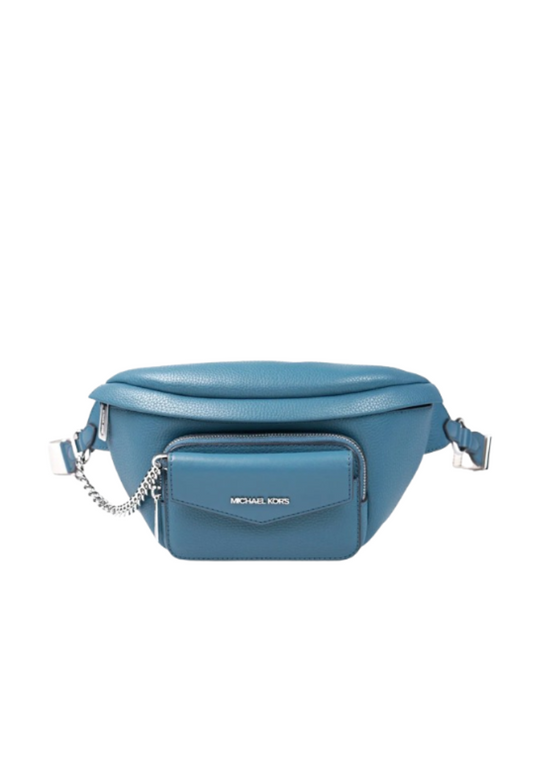 Michael Kors Maisie Large Belt Bag 2 in 1 In Teal 35F3S5MN7L