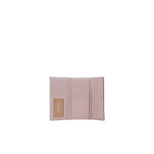 Michael Kors Jet Set Travel Soft Quilted Leather Large Trifold Wallet In Powder Blush 35R4GTVF9V