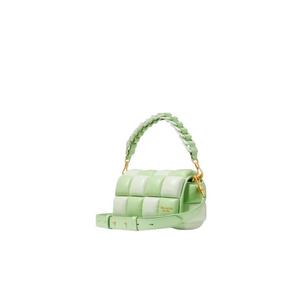 Kate Spade Boxxy Colorblocked Crossbody Bag East West In Serene Green KF808