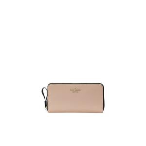 Kate Spade Chelsea Large Continental Wallet Nylon In Warm Beige KE607