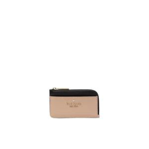 Kate Spade Madison Top Zip Card Case In Toasted Hazelnut Multi KC518