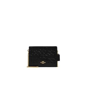 Coach Slim Crossbody Bag Signature In Black CV407